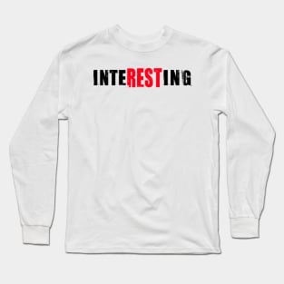 Interesting Long Sleeve T-Shirt